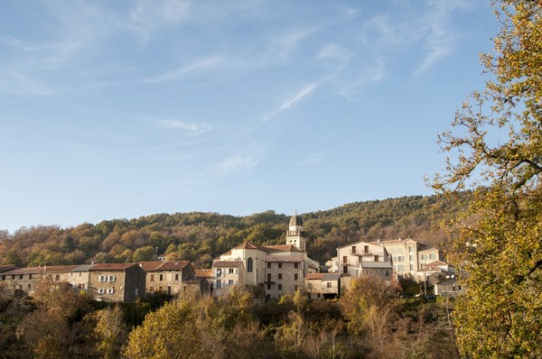 Le village de Bastelica Corse