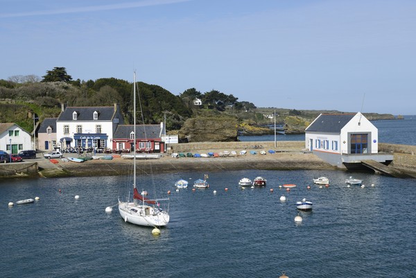 Port Tudy à l'Ile de Groix, Bretagne