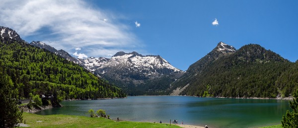 Lac d’Oredon dans les Pyrénées françaises