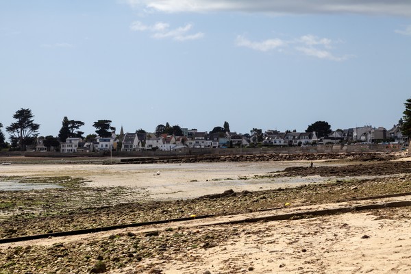 La plage de Nourriguel à Larmor-Plage