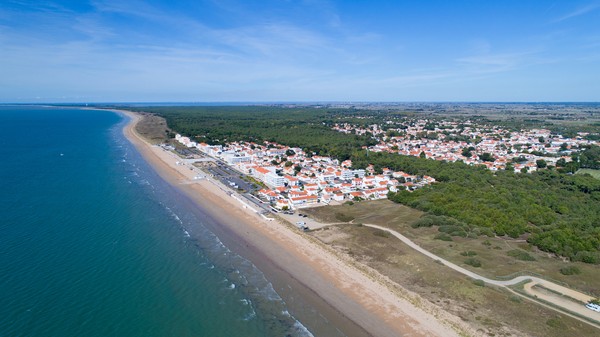 Photo aérienne de Notre Dame de Monts