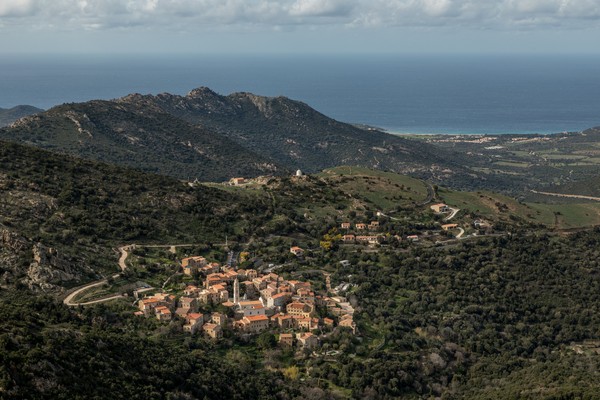 Village de Palasca région Balagne Corse