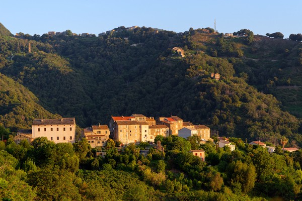 Village de San-Nicolao en Corse